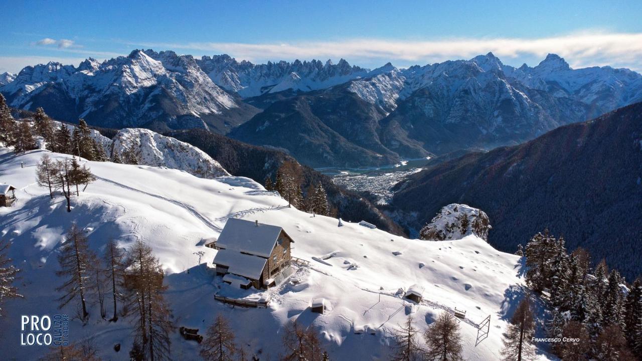 Lunga Via Delle Dolomiti Hotel Calalzo di Cadore Buitenkant foto
